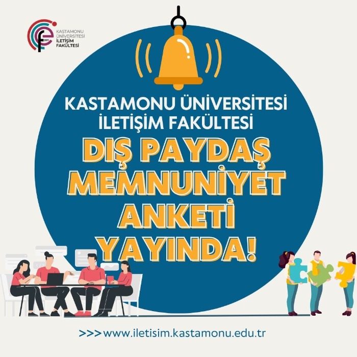 İletişim Fakültesi Dış Paydaş Memnuniyet Anketi Yayında